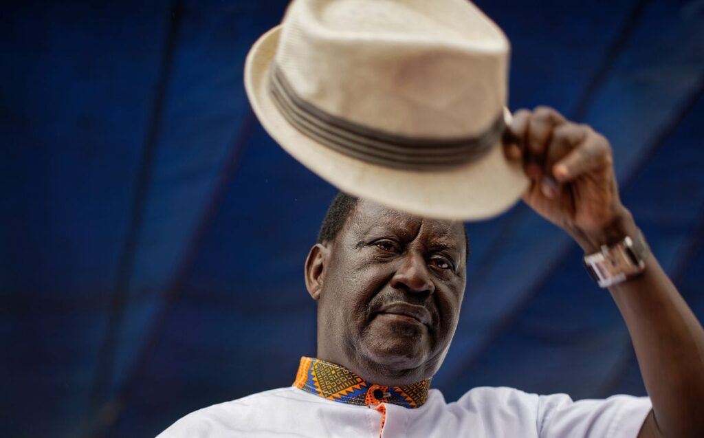 Kenya Police Captain David ‘Cheche’ Ochieng Pays Glowing Tribute to Raila Odinga Ahead of Historic Send-Off