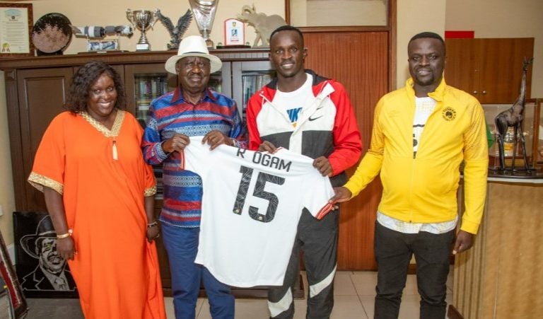 Ryan Ogam Pays Glowing Tribute to Raila Odinga