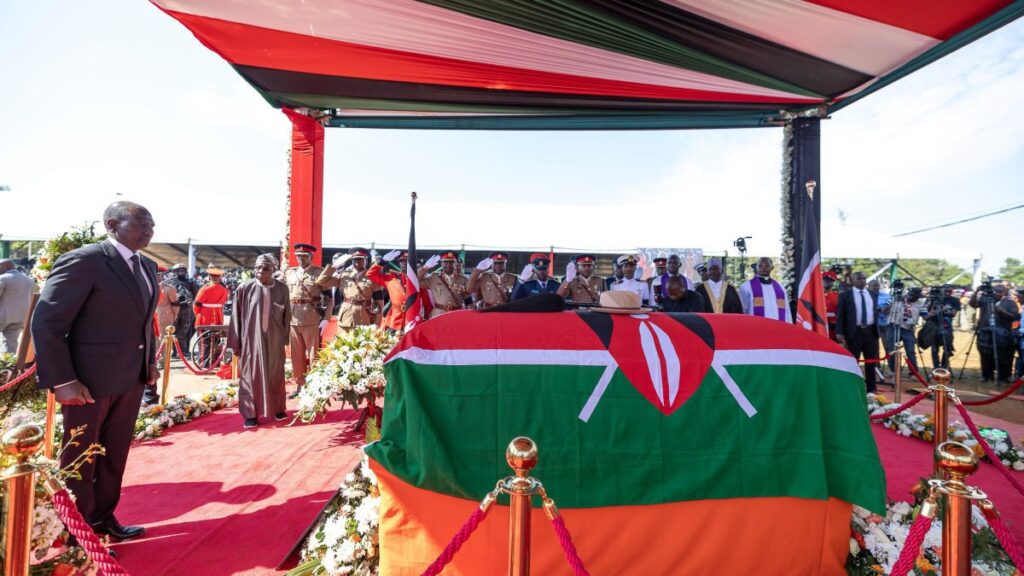 Police Recover Gun Stolen During Raila Odinga’s Burial