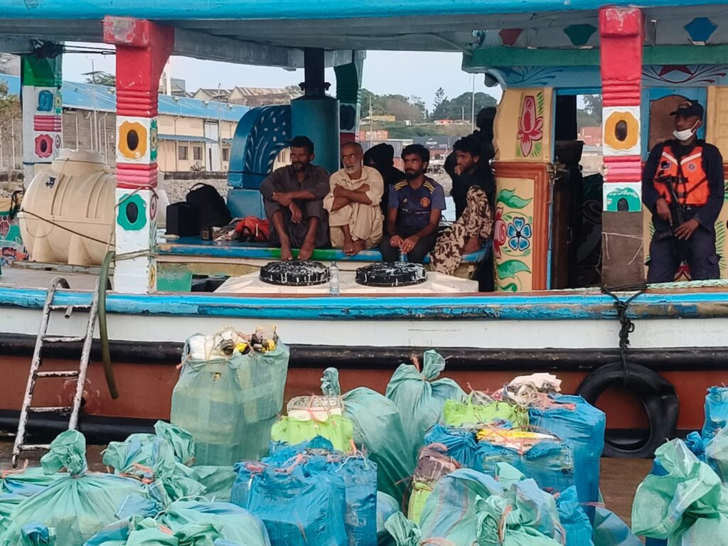 Kenyan Navy Seizes Sh8.2 Billion Meth Haul in High Seas Raid, Arrests Six Iranians