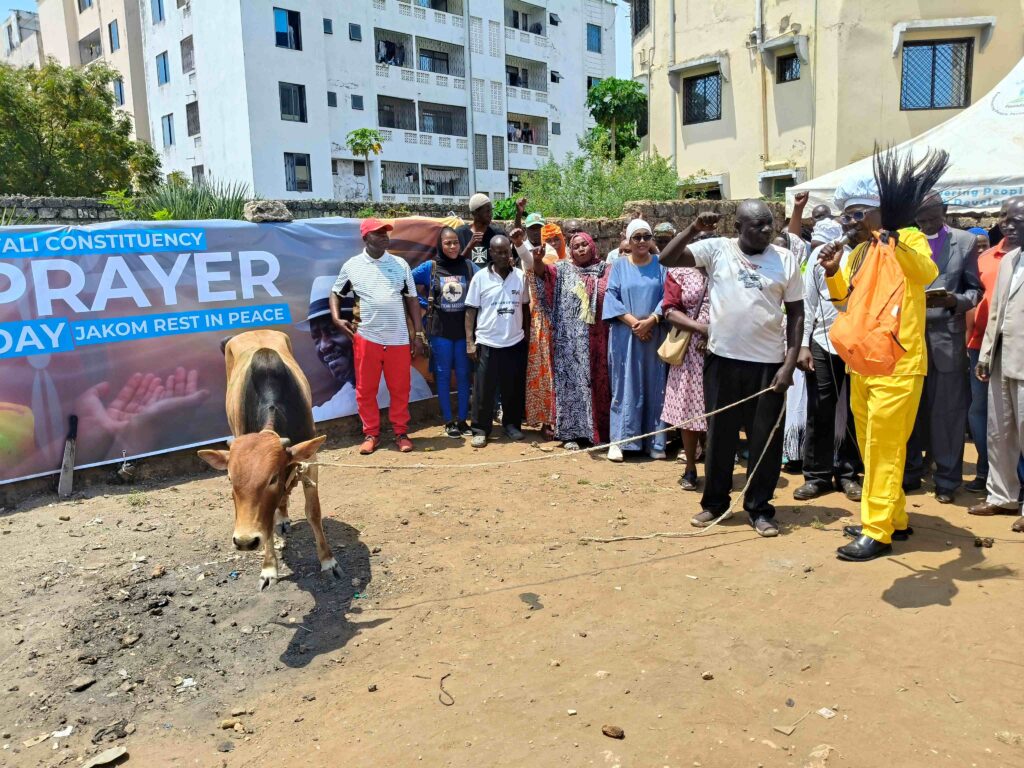 Nyali Residents Feast and Dance to Mourn Raila Odinga