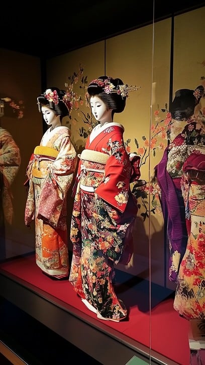 Nagasaki Exhibition Showcases Rare Antique Kimonos and Japanese Textile Heritage