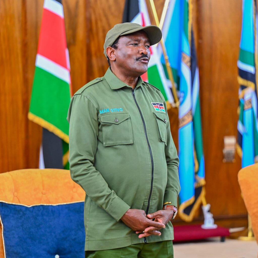 Kalonzo Musyoka Explains Jungle Green Outfit During Visit to Raila Odinga’s Gravesite