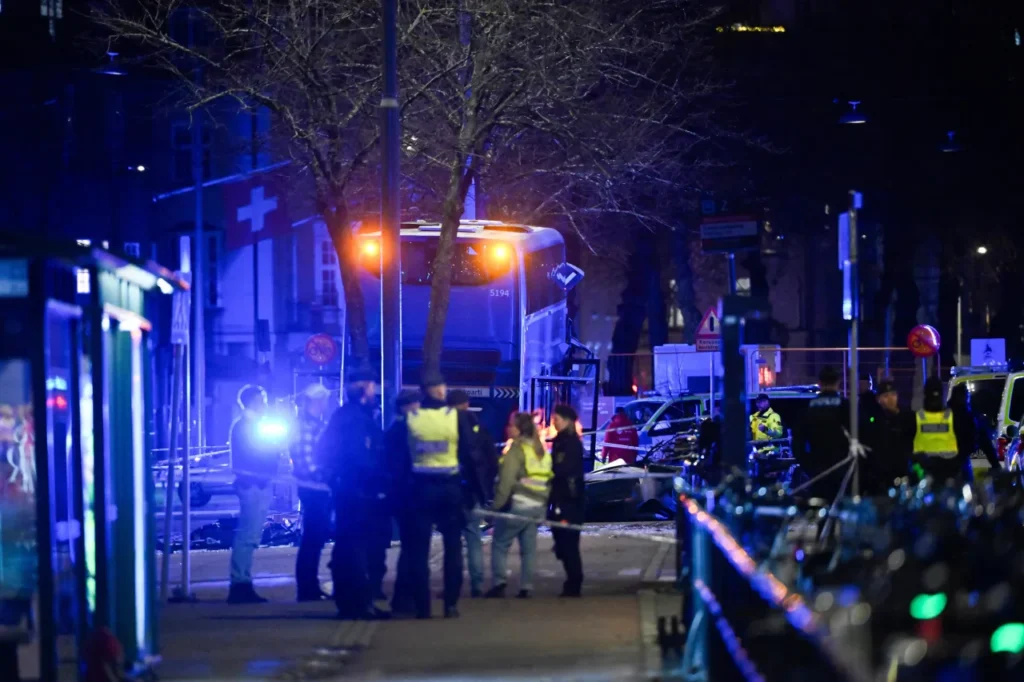 Deadly Stockholm Bus Stop Crash Leaves Several Killed and Injured