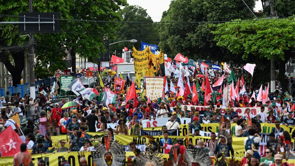 Thousands March at COP30 Demanding Action on Fossil Fuels