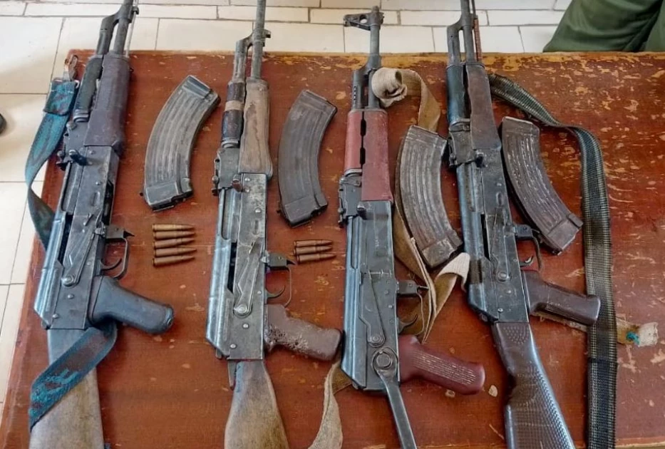 Baringo Residents Surrender Illegal firearms Amid Peace Drive